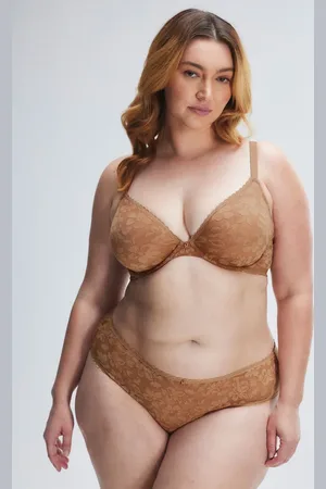 Savage X Fenty Lavish Lace Unlined Plunge Bra