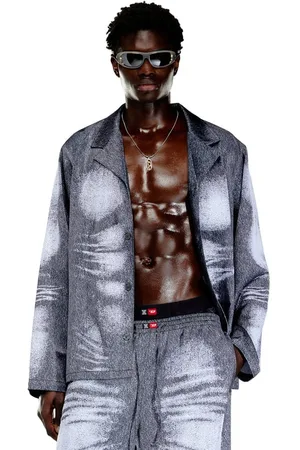 Savage X Fenty Diesel Feaux Fade Long-Sleeve Sleep Top