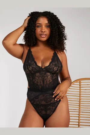 Savage X Fenty Floral Lace Teddy