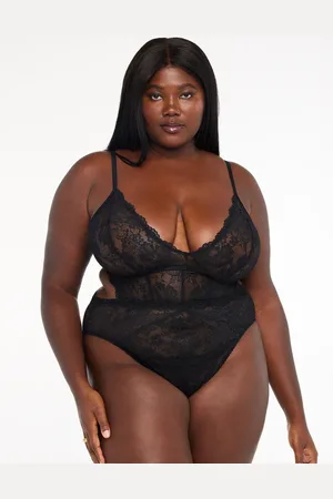 Savage X Fenty Floral Lace Teddy