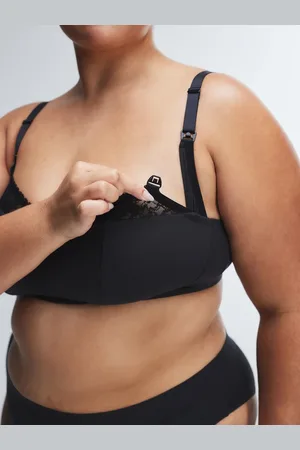 Savage X Fenty Snug Hug Lace-Trim Maternity Bralette