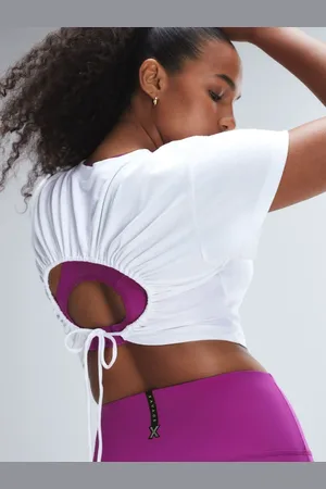 Savage X Fenty Flex On U Cinch-Back Crop Tee