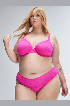 Savage X Fenty Lavish Lace Unlined Plunge Bra