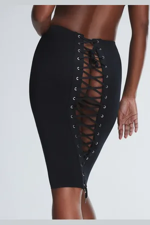 Savage X Fenty Loveline Satin Midi Skirt