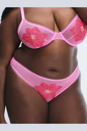 Savage X Fenty Garden Nouveau Mesh Thong Panty