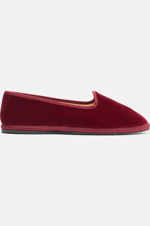 Scarosso Valentino Velluto - Homme Friulane Slippers - 40