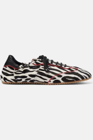 Scarosso Riley Zebra Ponyhair - Femme Baskets - 35