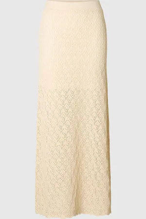 SELECTED En Maille Jupe Longue