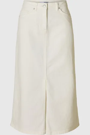 SELECTED Denim Jupe Mi-longue