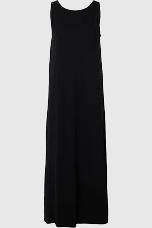 SELECTED Sans Manches En Coton Mélangé Robe Longue
