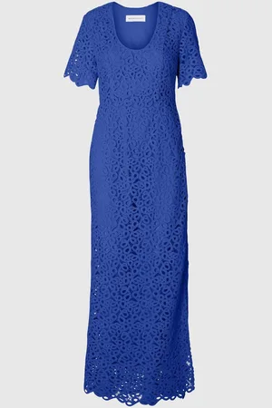 SELECTED Modèle Au Crochet Robe Longue