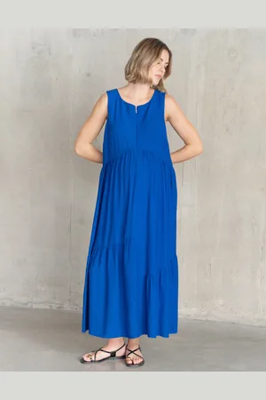 Séraphine Robe mi-longue asymétrique de maternité et d