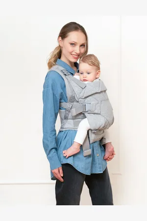 Séraphine Le porte-bébé CARIPOD™ - Jersey gris chiné