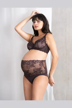 Séraphine Culotte de maternité en dentelle, au-dessus du ventre