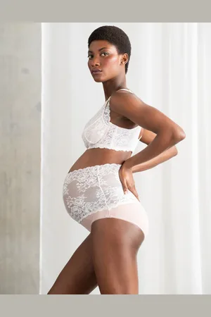 Séraphine Culotte de maternité en dentelle, au-dessus du ventre