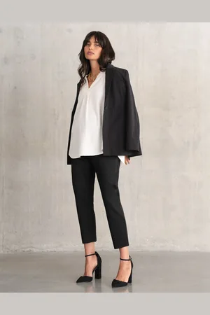 Séraphine Pantalon de grossesse slim noir