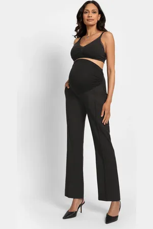 Séraphine Pantalon de grossesse coupe botillon au-dessus du ventre
