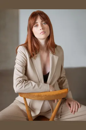 Séraphine Blazer de maternité sur mesure