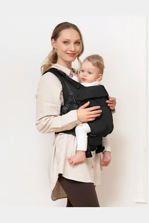Séraphine Le porte-bébé CARIPOD™ - Toile en coton noir