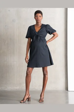 Séraphine Robe texturée de maternité et d