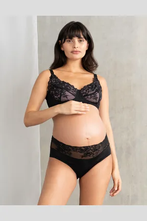 Séraphine Culotte de maternité en dentelle, à mi-ventre