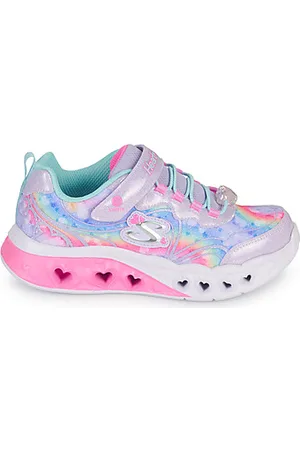Skechers Baskets basses enfant FLUTTER HEART LIGHTS