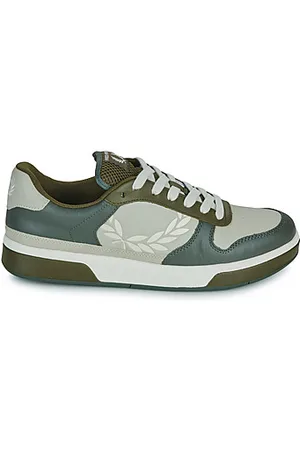 Fred Perry Baskets basses B300 TEXTURED LEATHER / BRANDED