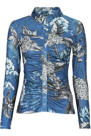 Guess Blouses LS SHIRRED SNAP MILANA TOP