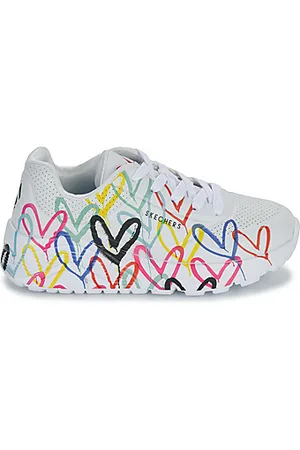 Skechers Baskets basses enfant UNO LITE - GOLDCROWN SPREAD THE LOVE