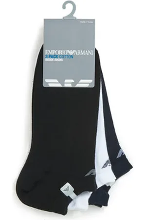 Emporio Armani Socquettes CC134-PACK DE 3
