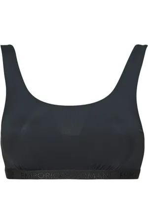 Emporio Armani Brassières ALL OVER LOGO MESH BRALETTE