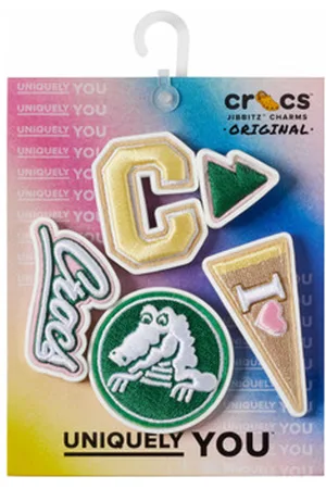 Crocs Accessoires JIBBITZ Varsity Patch 5 Pack