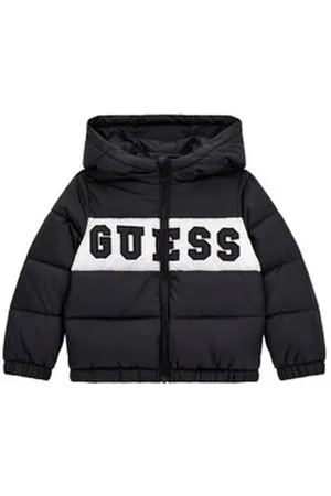 Guess Doudounes enfants PADDED HOODED LS JACKET W ZIP