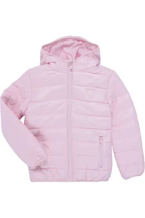 Guess Doudounes enfants HOODED LS PADDED PUFFER W ZIP