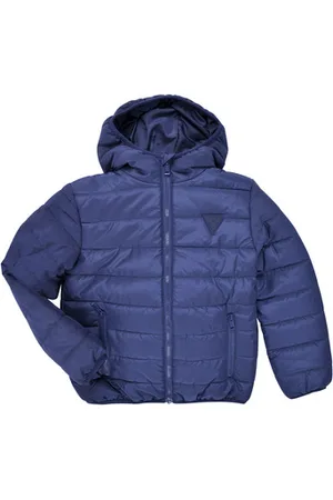 Guess Doudounes enfants HOODED LS PADDED PUFFER W ZIP