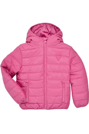Guess Doudounes enfants HOODED LS PADDED PUFFER W ZIP