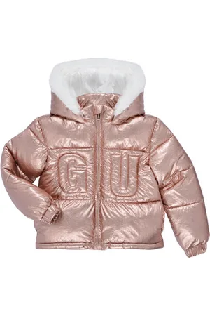 Guess Doudounes enfants HOODED PADDED LS PUFFER W/ZIP