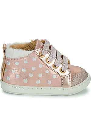Shoo Pom Baskets montantes enfant BOUBA POM POM