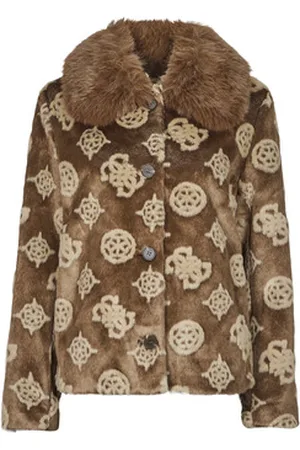 Guess Manteau KARINE FUR LOGO JKT