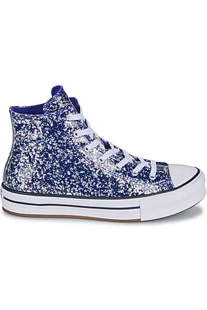 Converse Baskets montantes enfant CHUCK TAYLOR ALL STAR EVA LIFT GLITTER HIGH TOP