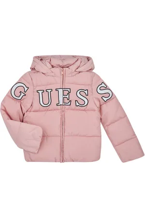 Guess Doudounes enfants HOODED LS PADDED PUFFER W/ZIP