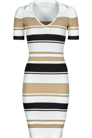 Guess Robe courte EVIE STRIPED POLO DRESS