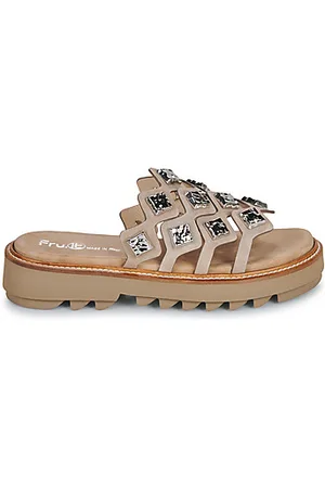 Fru.it Mules 9170-100-HELGA-TAUPE-WATER-TAUPE