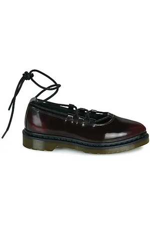 Dr. Martens Ballerines Elphie II Lace Up Cherry Red Arcadia