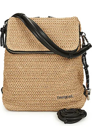 Desigual Sac a dos HALF LOGO RAFFIA HAMPTON