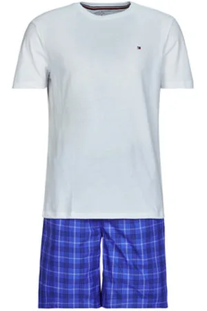 Tommy Hilfiger Pyjamas / Chemises de nuit SS WOVEN PJ SET PRINT