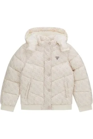 Guess Doudounes enfants HOODED LS PADDED PUFFER