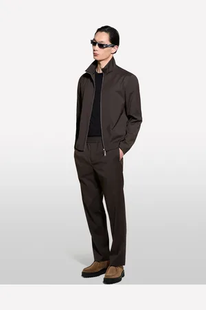 Sisley Jogging Coupe Regular Marron Homme
