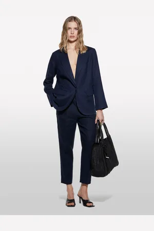 Sisley Jogger En 100% Lin Femme