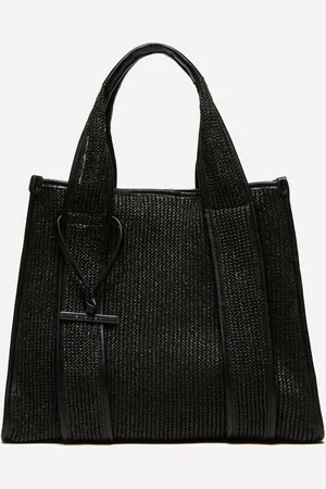 Sisley Cabas Effet Paille Femme